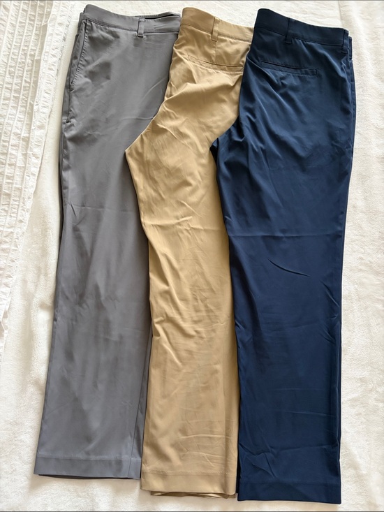 PGA Tour Other - 3-Pack Men's PGA TOUR  Dress Pants in Gray, Khaki & Navy36x30 Worn Once